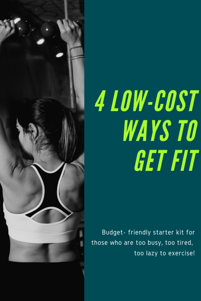 4 low cost ways to get fit on budget
